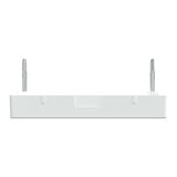 Merten Zentralplatte für Signalgeber aus Thermoplast glänzend weiß, Retail