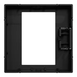 Merten Zentralplatte matt Uni-Temperaturregler Typ MEG5775-0403 für System M Thermostat schwarz (matt), Retail