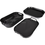 Nutri Ninja Foodi MAX PRO Grill & Heißluftfritteuse AG651EU, Elektrogrill schwarz/grau, 2.460 Watt