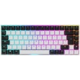 Sharkoon SKILLER SGK50 S3, Gaming-Tastatur weiß, ES-Layout, Gateron Yellow