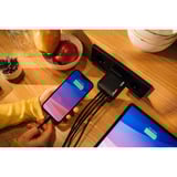 Verbatim Mini-GaN Ladegerät 165W 4 Anschluss schwarz