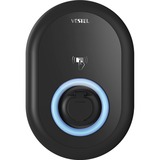 Vestel eCharger Home Plus 22 kW EVC04-AC22-T2P, Wallbox schwarz, 22 kW, 5 Kabel, RFID