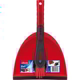 Vileda 2in1 Kehrset, Besen rot