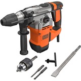 BLACK+DECKER Bohrhammer BEHS03K-QS schwarz/orange, 1.250 Watt, Koffer