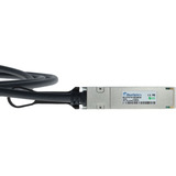 BlueOptics BlueLAN Direct Attach Kabel kompatibel zu NVIDIA 980-9I54H-00V00A QSFP56 schwarz, 0,5 Meter