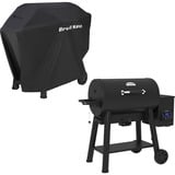 Broil King Crown Pellet Smoker 500 - BUNDLE schwarz, iQue Smart Steuerung, inkl. Schutzhülle