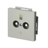 Busch-Jaeger Potentialausgleich Einsatzdose 2-fach Unterputz edelstahl, Retail