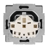 Busch-Jaeger Schutzkontakt-Steckdosen-Einsatz Typ F 20 EUKNBSL-885-101 schwarz, Retail