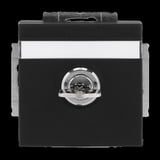 Busch-Jaeger Schutzkontakt-Steckdosen-Einsatz Typ F 20 EUKNBSL-885-101 schwarz, Retail