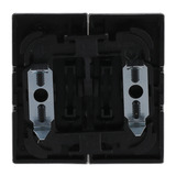 Busch-Jaeger Wippe zweiteilig mit Aufdruck edelstahl, Retail