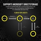 Corsair MP700 PRO SE mit Luftkühler 2 TB, SSD PCIe 5.0 x4 NVMe 2.0, M.2 2280 