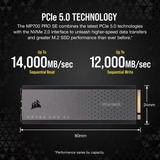 Corsair MP700 PRO SE mit Luftkühler 2 TB, SSD PCIe 5.0 x4 NVMe 2.0, M.2 2280 