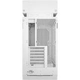 DeepCool CL660 WH, Tower-Gehäuse weiß/holz, Tempered Glass