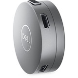 Dell USB-C Mobile Adapter DA310, Dockingstation silber, USB, HDMI, DisplayPort