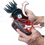 EINHELL Akku-Grasschere/ -Strauchschere GC-CG 3,6/70 Li schwarz/rot, Li-Ionen Akku 2,0Ah, Teleskopverlängerung
