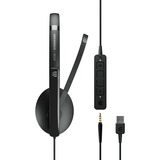 EPOS ADAPT 135T USB II, Headset schwarz, Mono, USB, Klinke