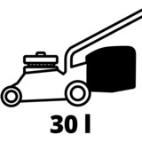 Einhell Akku-Rasenmäher GE-CM 36/33 Li rot/schwarz, 2x Li-Ionen Akku 2,5Ah