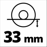 Einhell Winkelschleifer TC-AG 125/850 Kit rot/schwarz, 850 Watt