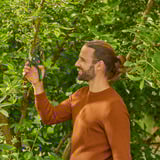 GARDENA Gartenschere PremiumCut Pro - Frisches Holz grau/türkis, Bypass