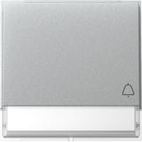 Gira Wippe Symbol Klingel aluminium, Retail