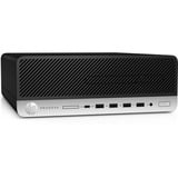 HP ProDesk 600 G5 SFF Generalüberholt, PC-System schwarz/silber, Windows 11 Pro