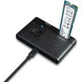 Icy Dock Adapter MB031U-1SMB, Einbaurahmen schwarz, USB-C