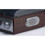 Karcher KA 8050, Kompaktanlage braun/silber, Plattenspieler, Lautsprecher