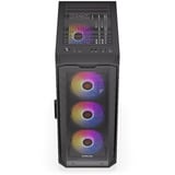 Krux Krux Orona, Tower-Gehäuse schwarz, Tempered Glass