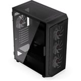  Krux Orona, Tower-Gehäuse schwarz, Tempered Glass