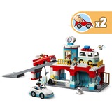 LEGO 10948 DUPLO Parkhaus mit Autowaschanlage, Konstruktionsspielzeug Parkhaus Spielzeug für Kinder ab 2 Jahren, Kleinkinder Spielzeug