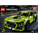 LEGO 42138 Technic Ford Mustang Shelby GT500, Konstruktionsspielzeug Mit AR-App und Rückziehmotor