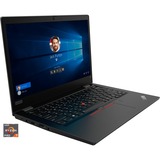 Lenovo ThinkPad L13 AMD G2 (21AB001VGE), Notebook schwarz, Windows 10 Pro 64-Bit
