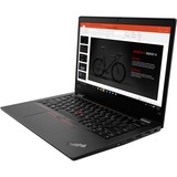 Lenovo ThinkPad L13 AMD G2 (21AB001VGE), Notebook schwarz, Windows 10 Pro 64-Bit