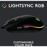 Logitech Gaming G203 LIGHTSYNC, Gaming-Maus schwarz