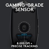 Logitech Gaming G203 LIGHTSYNC, Gaming-Maus schwarz