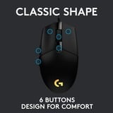 Logitech Gaming G203 LIGHTSYNC, Gaming-Maus schwarz