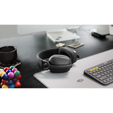Logitech Zone Vibe Wireless, Headset graphit, Teams Version mit USB-C-Dongle