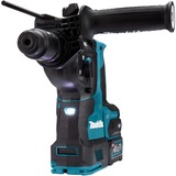 Makita Akku-Kombihammer HR004GM201 XGT, 40Volt, Bohrhammer blau/schwarz, 2x Li-Ionen Akku 4Ah, MAKPAC