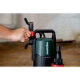 Metabo SP 120-35 S (601794000) Schmutzwasser-Tauchpumpe, Tauch- / Druckpumpe grün/schwarz, 410 Watt
