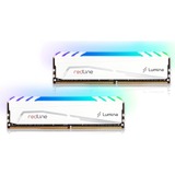 Mushkin DIMM 64 GB DDR4-3200 (2x 32 GB) Dual-Kit, Arbeitsspeicher weiß, MLB4C320EJJP32GX2, Redline Lumina White, INTEL XMP