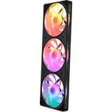 NZXT F420 RGB, Gehäuselüfter schwarz, Reverse, 420 mm