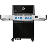 Napoleon Gasgrill Prestige 500 Connected edelstahl/schwarz, mit SIZZLE ZONE und Heckbrenner, Modell 2025