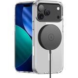 Nevox StyleShell SHOCKFlex, Handyhülle transparent, iPhone 17 Pro, kompatibel mit MagSafe