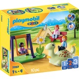 PLAYMOBIL 71157 1.2.3 Spielplatz, Konstruktionsspielzeug
