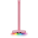 Razer Base Station V2 Chroma, Halterung pink, USB, Klinke, RGB