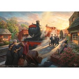 Schmidt Spiele Thomas Kinkade Studios: Wizarding World Harry Potter - Hogwarts Express, Puzzle 1000 Teile