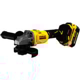 Stanley Akku-Winkelschleifer (SFMCG710M1T-QW), 18Volt schwarz/gelb, Li-Ion-Akku 4,0Ah, Koffer