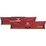 Team Group DIMM 16 GB DDR4-3200 (2x 8 GB) Dual-Kit, Arbeitsspeicher rot, TLZRD416G3200HC16FDC01, VULCAN Z, INTEL XMP