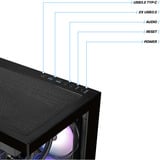Thermaltake FTW A-Line LCS 5060Ti D5, Gaming-PC schwarz/transparent, Windows 11 Home
