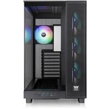 Thermaltake View 380 XL TG ARGB Black, Tower-Gehäuse schwarz, Tempered Glass x 2
